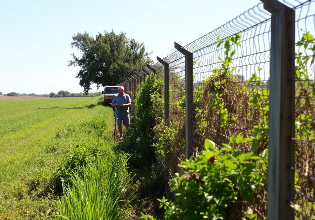 Boundary & Vegetation